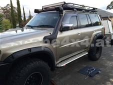 Kut Snake ABS Kotflügelverbreiterungen - Nissan Patrol Y61 GU4